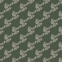 seamless pattern with spring twigs vector image