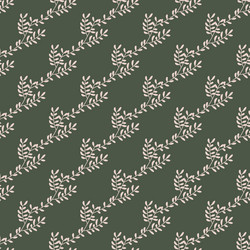 seamless pattern with spring twigs vector