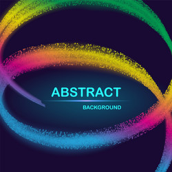 dynamic abstract scattering particles background vector image