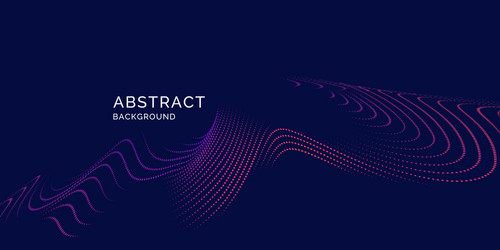 abstract background with a colored dynamic vector image