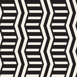 seamless zigzag line pattern abstract vector image