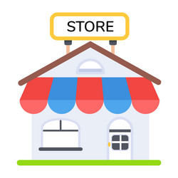 Store Royalty Free Vector Image - VectorStock