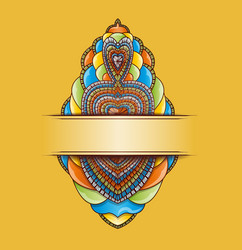 abstract background with frame vector image