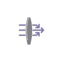 physics related icon on background for graphic vector image
