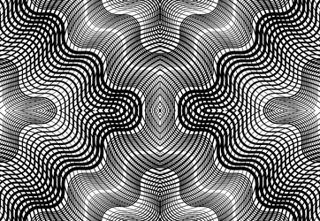 repeatable and tileable grid mesh zig-zag vector image