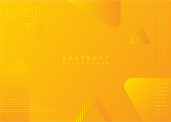 triangle abstract background colorful yellow line vector image