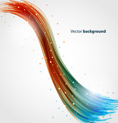 Dynamic Color Flow Background vector image