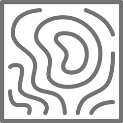 geographic topographic map grid geolocation gps vector image