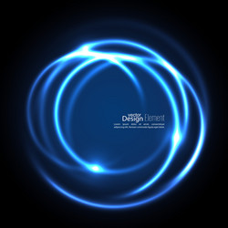 abstract background with luminous swirling vector image