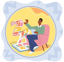 introvert the metaphor compares social vector image