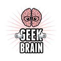 geek design identity concept vector image