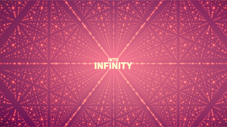 infinite space background matrix vector image