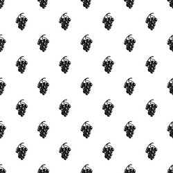 dark grape pattern seamless vector image