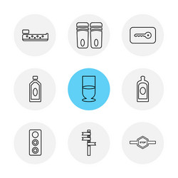 multimedia camera user interface technology vector image