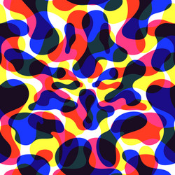 fluid color seamless pattern modern vector image