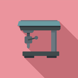 computer milling machine icon flat style vector image