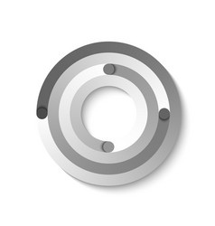 abstract circular element suitable for custom web vector image