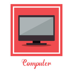cloud computing design vector image