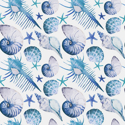 corals with shells and crabs vector image