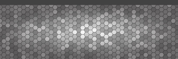 abstract background with many small hexagons vector image