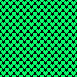 repeating heart background pattern - valentines vector