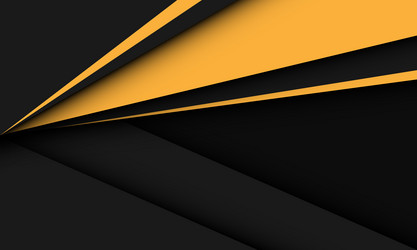 abstract yellow triangle arrow direction dynamic vector image
