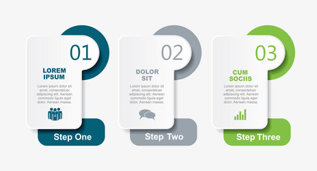 Infographic Template - Data & Concepts vector image