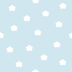 seamless texture white clouds endless pattern vector image
