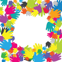 Frame with toys for kids Royalty Free Vector Image