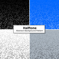 halftone abstract scattered pattern dots vector image