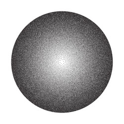 pointillism dots gradient pattern vector image