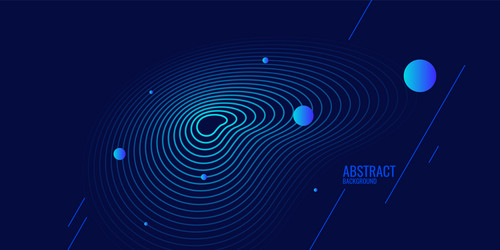 trendy abstract art background with minimalistic vector image