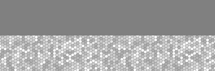 abstract background with many small hexagons vector image