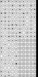 set of universal icons for web and mobile vector image