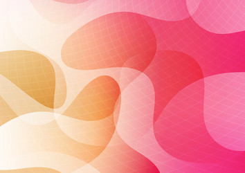 abstract colorful wave squares pattern banner vector image