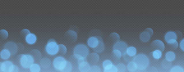 blue bokeh blurred background with sparkling vector image