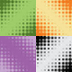 Halftone Pattern Texture vector image