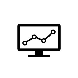 presentation display with exchange infographic vector image