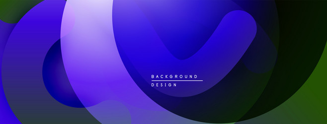 abstract background features overlapping vector image