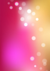 Abstract background with bokeh vector