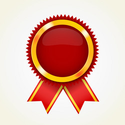 Green badge Royalty Free Vector Image - VectorStock