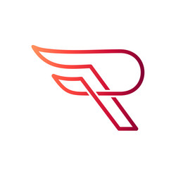 R Letter Wings Logo Vector Images (over 520)