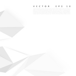 Geometric Triangle Background vector image