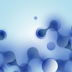 abstract network connection structure vector image