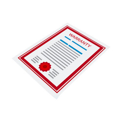 isolated object blank and template symbol vector image