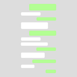 short bubble message chat speech conversation vector image