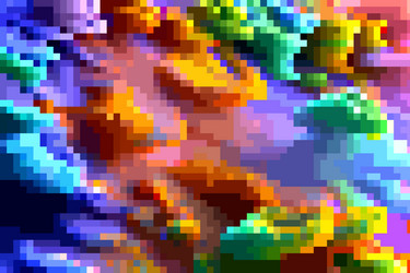 8-bit pixel abstract backdrop background vector image