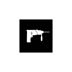 Drill icon vector