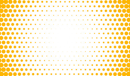 halftone gradient pattern with circular dots vector image