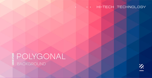 triangle polygonal abstract background colorful vector